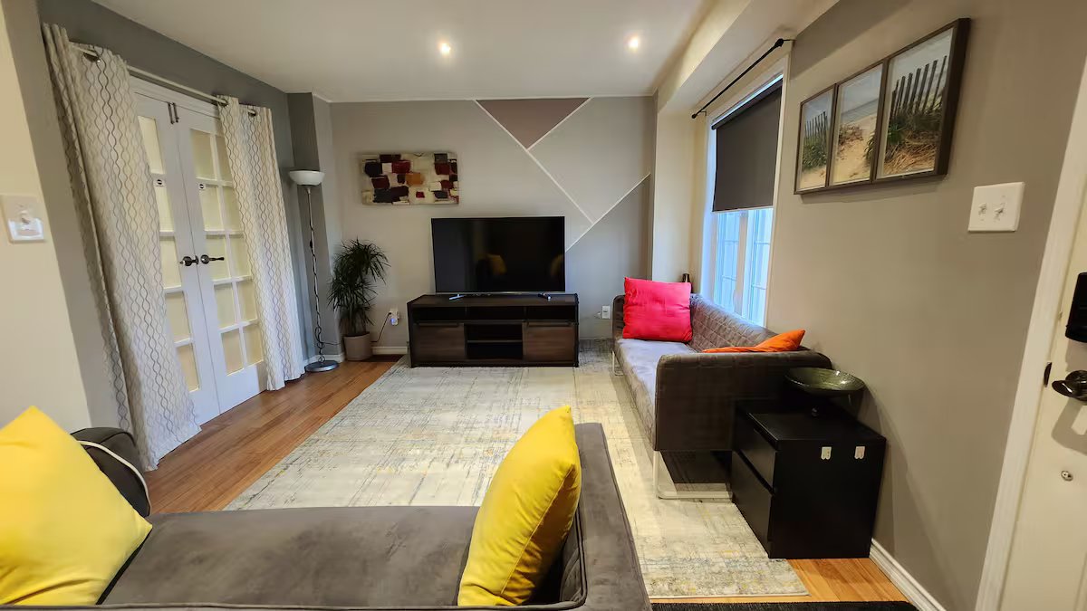 Modern kitchen remodel with island and pendant lights